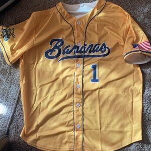 Savannah Bananas Yellow Baseball Jersey